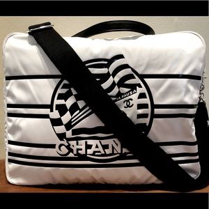 Chanel Cruise 19 La Pausa Coated Canvas Messanger